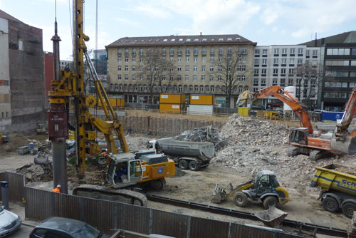 Gro&szlig;baustelle Lauterschlager Stra&szlig;e 2011