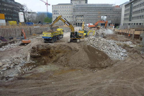 Gro&szlig;baustelle Lauterschlager Stra&szlig;e 2011