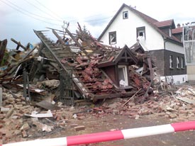 Gas Explosion Kirchheim Teck, fotoagentur-stuttgart.de