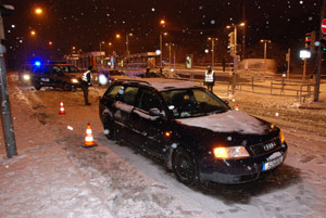 Schneetief Daisy &uuml;ber Stuttgart