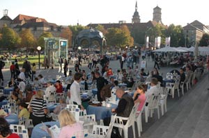 30 Grad in der Stuttgarter City am 26. Oktober 2006