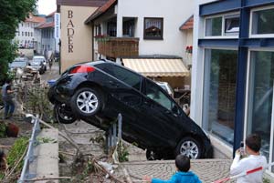 Unwetter Hechingen 02. Juni 2008