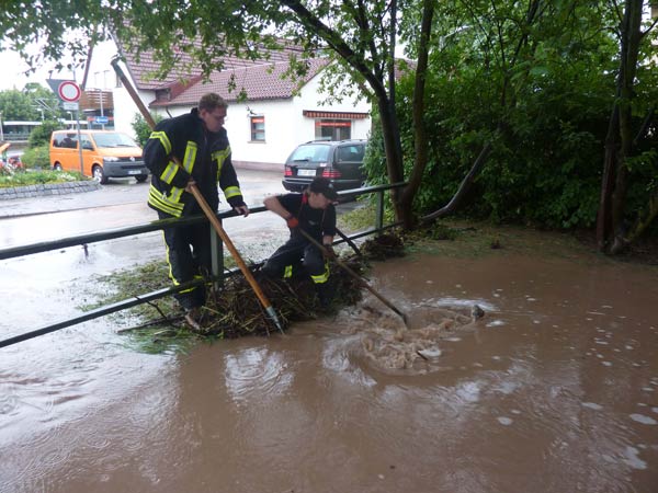 Unwetter Weilimdorf Ditzingen 4. Juli 2010