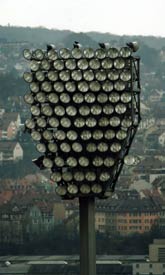Scheinwerfer Neckarstadion 1993