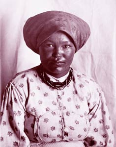 Rehoboter Baster M&auml;dchen aus Namibia