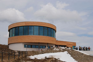 Drehrestraurant hoher Kasten