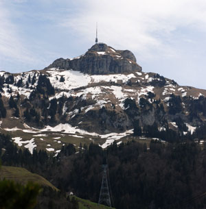 Drehrestraurant hoher Kasten