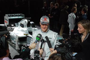 Mercedes Grand Prix Vorstellung 25. Januar 2010