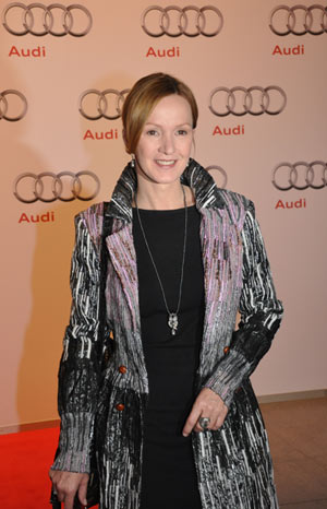 Katja Flint / TALK OF TOWN - AUDI A8 PREMIERE - THE ART OF PROGRESS - ICS MESSE STUTTGART in Stuttgart am 18. M&auml;rz 2010 / Foto: Andreas Rosar