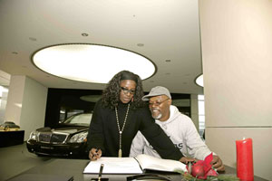 Samuel L Jackson ordert Maybach, Fotoagentur Stuttgart