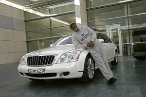 Samuel L Jackson ordert Maybach, Fotoagentur Stuttgart