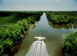 Hurricane über Louisiana Filmfoto