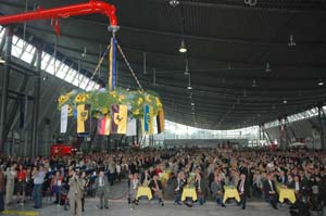 neue Messe Stuttgart Richtfest Andreas Rosar Fotoagentur