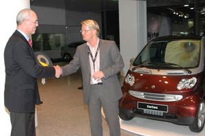 Smart story im Mercedes-Museum, Fotoagentur Stuttgart