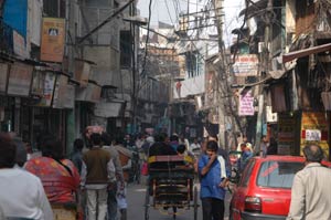 Gassen in Dehli