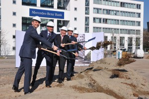 Pressearbeit - Spatenstich Skyline Stuttgart