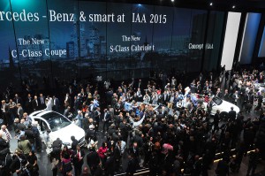 IAA Frankfurt, Stand von Mercedes Benz