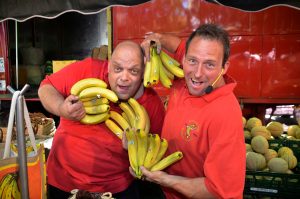Eröffnung Hamburger Fischmarkt - alles Banane, Foto: Andreas Rosar