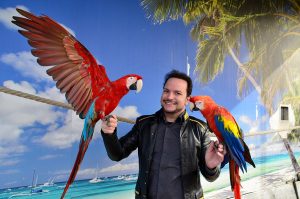 Circus Krone hinter den Kulissen mit Alessio Fochesato. Foto: Andreas Rosar