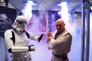 StarWars Premiere am 13.12.2017 im Gloria-Kino mit dem StarWarsClub aus Reutlingen. Foto: Andreas Rosar