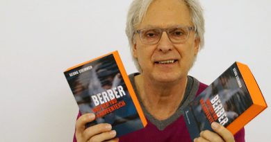 Georg Steinweh bei der Lesung am 11. Dezember 2018 in Neugereut