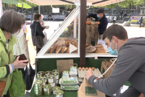 Biomarkt Stuttgart geht an den Start. Videobild: Andreas Rosar