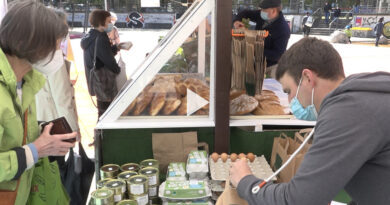 Biomarkt Stuttgart geht an den Start. Videobild: Andreas Rosar