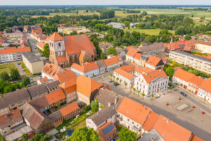 Luftbild von Wusterhausen, © ImmoExplorer24