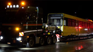 Regio TV: Abschied von alter Zacke - die betagte Dame wird für ihren Ruhestand in ein Museum auf der Ostalb transportiert