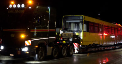 Regio TV: Abschied von alter Zacke - die betagte Dame wird für ihren Ruhestand in ein Museum auf der Ostalb transportiert