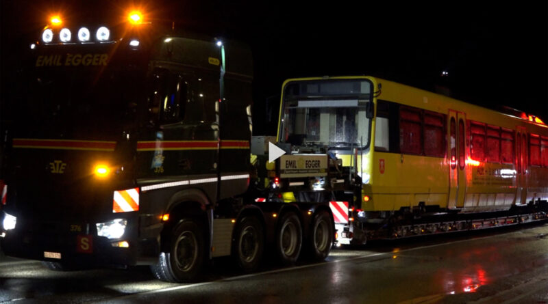 Regio TV: Abschied von alter Zacke - die betagte Dame wird für ihren Ruhestand in ein Museum auf der Ostalb transportiert