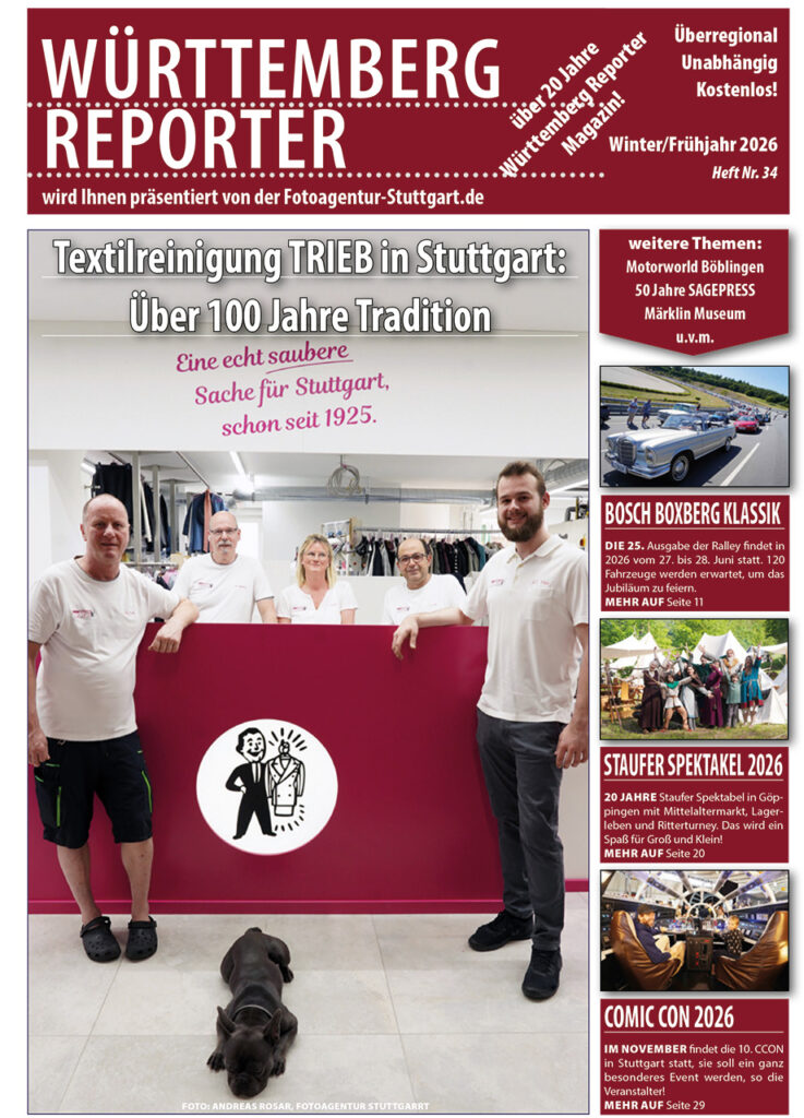 Cover Württemberg Reporter Nr. 34