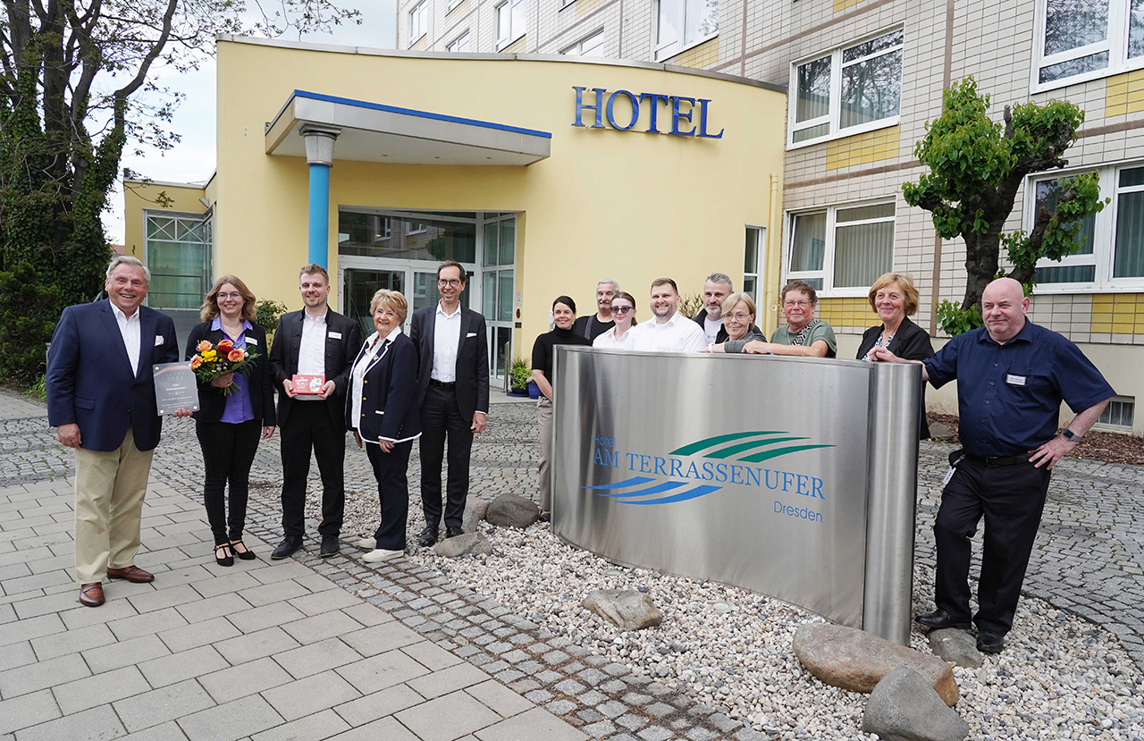 Hotel Am Terrassenufer Dresden mit GetAway Award ausgezeichnet, Foto: Andreas Rosar